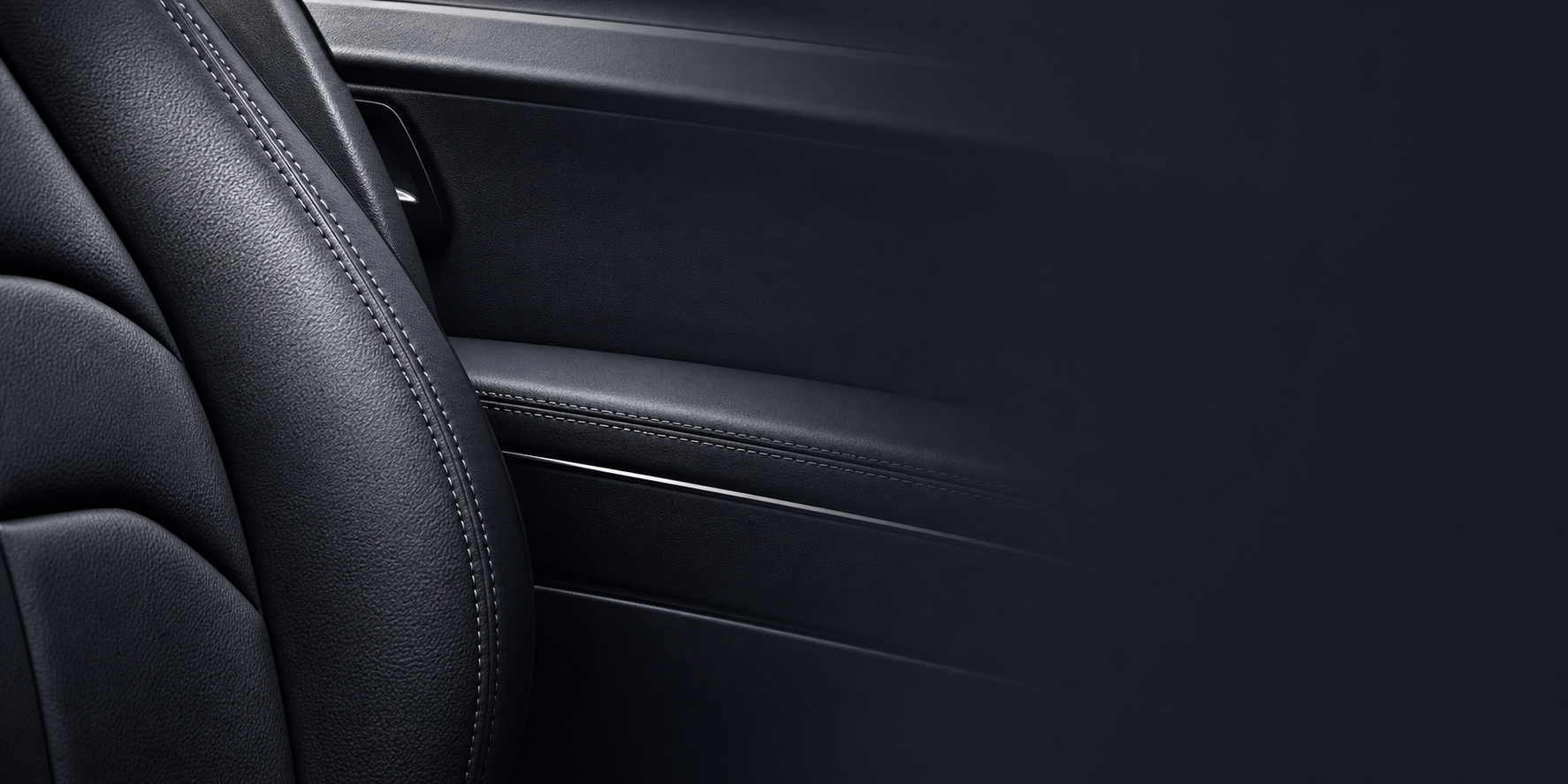 Automotive interior leather texture